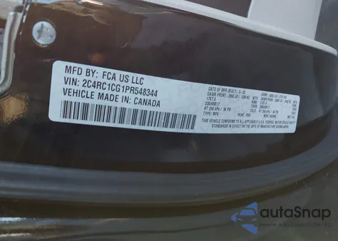 2023 Chrysler Voyager Lx from USA, damaged, VIN 2C4RC1CG1PR548344